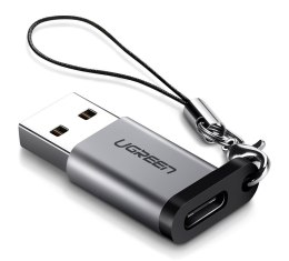 Adapter USB 3.0 do USB-C 3.1 PD UGREEN 	US276 (szary)