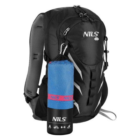 NCR13 RĘCZNIK Z MIKROFIBRY NIEBIESKI 200X90 cm NILS