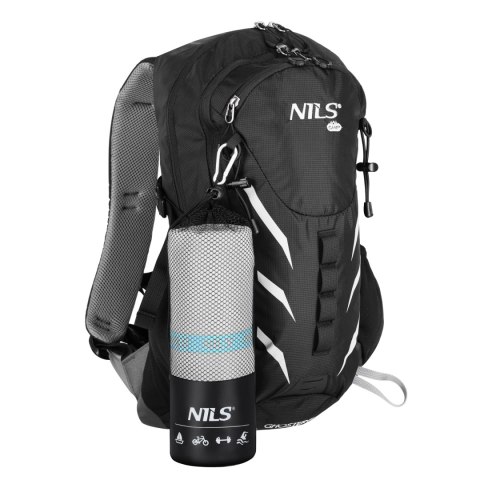 NCR13 RĘCZNIK Z MIKROFIBRY SZARY 200X90 cm NILS