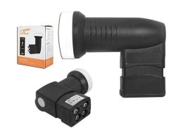 Konwerter SAT QUAD LTC BLACK 4 wyjścia 0.1dB Full HD 4K