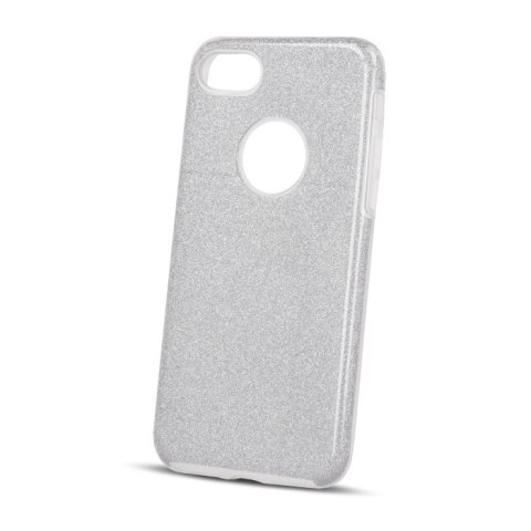 Nakładka Glitter 3w1 do iPhone 7 / 8 / SE 2020 / SE 2022 srebrna
