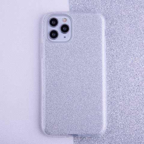 Nakładka Glitter 3w1 do iPhone 7 / 8 / SE 2020 / SE 2022 srebrna