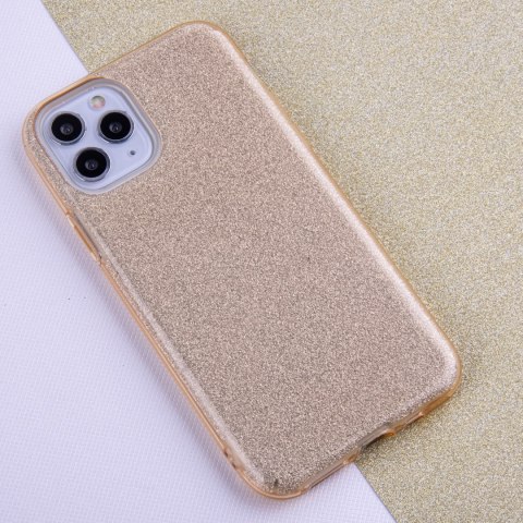 Nakładka Glitter 3w1 do iPhone 7 / 8 / SE 2020 / SE 2022 złota