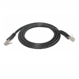 Kabel komp.sieciowy UTP CAT5e 1m (patchcord) czarny