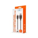 Kabel USB Setty 1m 2A USB-C czarny R