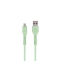 Maxlife kabel MXUC-04 USB - USB-C 1,0 m 3A zielony