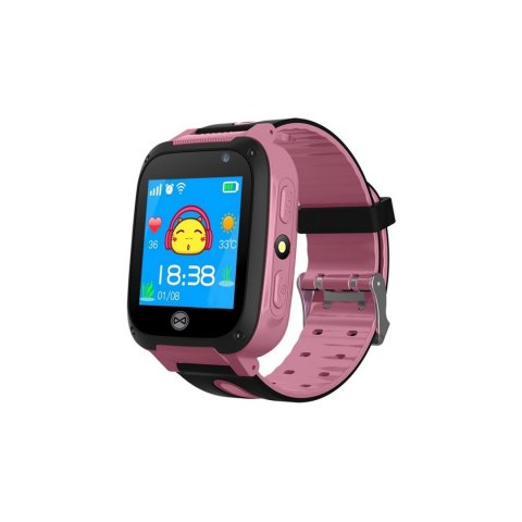 Forever smartwatch PhoneMe KW-55 różowy