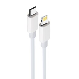 Maxlife kabel MXUC-05 USB-C - Lightning 1,0 m 20W biały