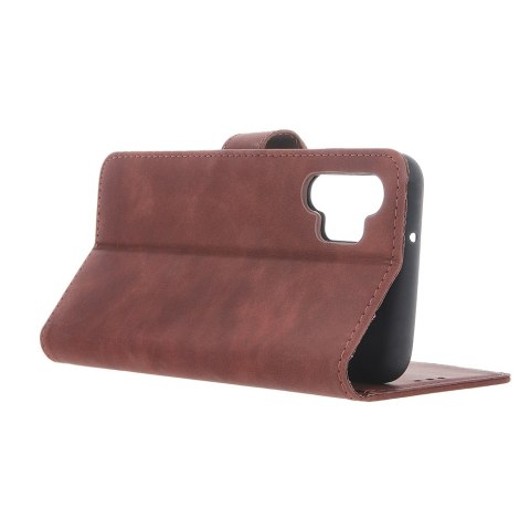 Etui Smart Velvet do Xiaomi Redmi 9C brązowe