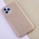 Nakładka Glitter 3w1 do Xiaomi Redmi Note 10 5G / Poco M3 Pro / M3 Pro 5G złota