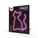 Neon LED KOT różowy Bat + USB FLNE04 Forever Light
