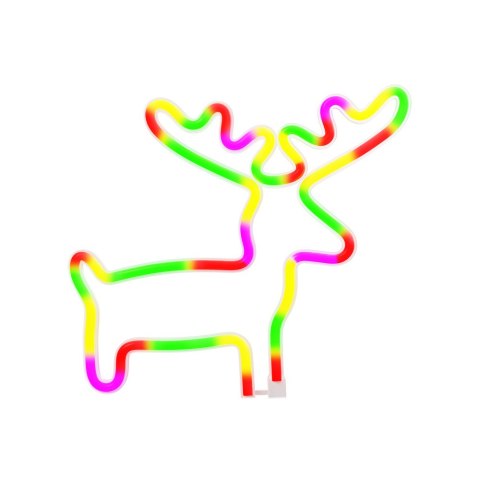 Neon LED ŁOŚ multikolor Bat + USB FLNE12 Forever Light