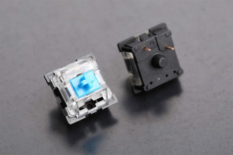 Liocat klawiatura gamingowa KX 365+ CM mechaniczna qwerty outemu blue czarna