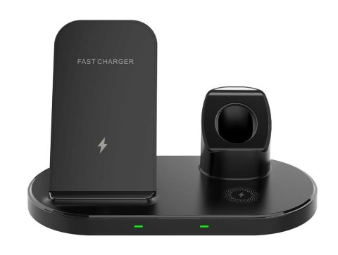 Setty ładowarka Indukcyjna 3w1 LK-01 czarna