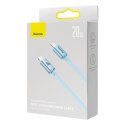 Baseus kabel Crystal Shine USB-C - Lightning 1,2 m 20W jasno-niebieski