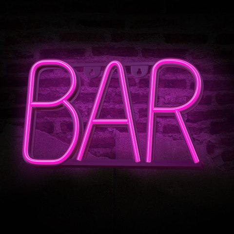 Neon LED BAR róż Bat + USB FLNE24 Forever Light