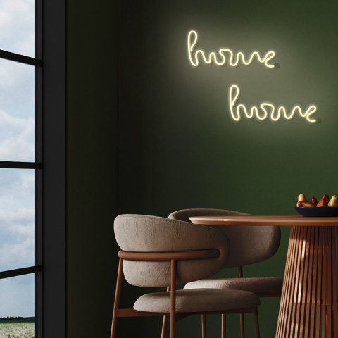 Neon LED HOME biały ciepły Bat + USB FLNE21 Forever Light