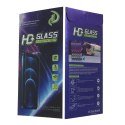 Szkło hartowane 9D do Samsung Galaxy A22 4G / A31 / A32 4G / A33 5G / M32 4G / Vivo V21 / V21 5G / V21 / V21 4G czarna ramka