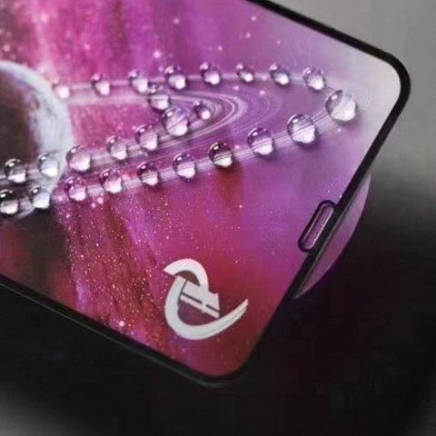 Szkło hartowane 9D do Samsung Galaxy A22 4G / A31 / A32 4G / A33 5G / M32 4G / Vivo V21 / V21 5G / V21 / V21 4G czarna ramka