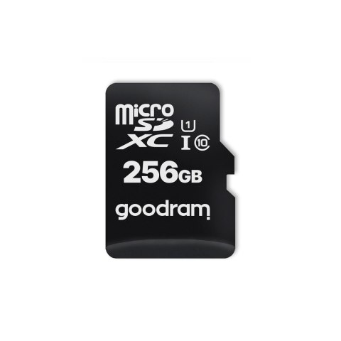 GoodRam karta pamięci 256GB microSDXC kl. 10 UHS-I 100 / 10 MB/s + adapter
