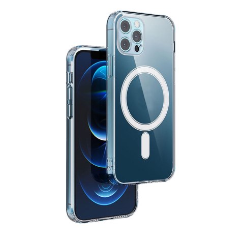 Nakładka Anti Shock 1,5 mm Mag do iPhone 14 Pro 6,1" transparentna camera protection