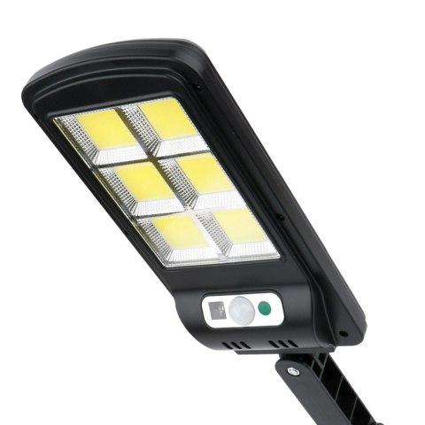Forever Light Lampa solarna LED SUNARI FLS-01 6*COB PIR 10W 800lm 6000K 2400mAh Li-Ion + pilot