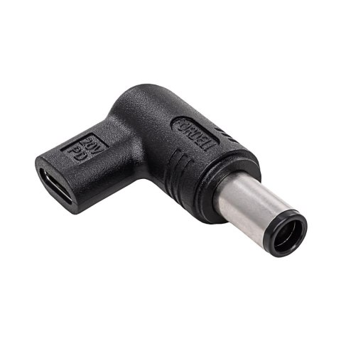 Akyga wtyczka do zasilacza uniwersalnego AK-ND-C08 USB-C / 7.4 x 5.0 mm + pin DELL 20V