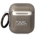 Karl Lagerfeld etui do Airpods 1 / 2 KLA2HNIKTCK czarne Karl`s Head