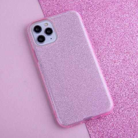 Nakładka Glitter 3w1 do Samsung Galaxy A54 5G różowa