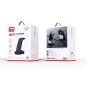 XO podstawka ładująca WX035 ze złączem Lightning 15W czarna 3w1