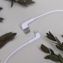 Maxlife kabel kątowy MXUC-09 USB - Lightning 1,0 m 2,4A biały