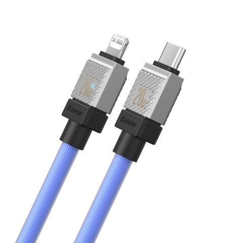 Baseus kabel CoolPlay USB-C - Lightning 2m 20W niebieski