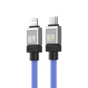 Baseus kabel CoolPlay USB-C - Lightning 2m 20W niebieski