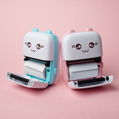 Maxlife drukarka termiczna BT MXTP-100 różowa