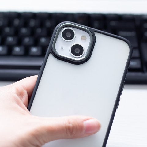 Nakładka Satin Matt do iPhone 15 Plus 6,7" czarna