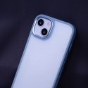 Nakładka Satin Matt do iPhone 15 Pro Max 6,7" niebieska