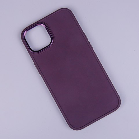 Nakładka Satin do iPhone 15 Pro Max 6,7" burgundowa