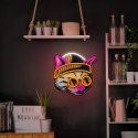 Neon ART LED KOT MARZYCIEL multikolor FLA04 Forever Light