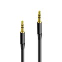 Maxlife kabel audio jack 3,5 mm - jack 3,5 mm 1m czarny