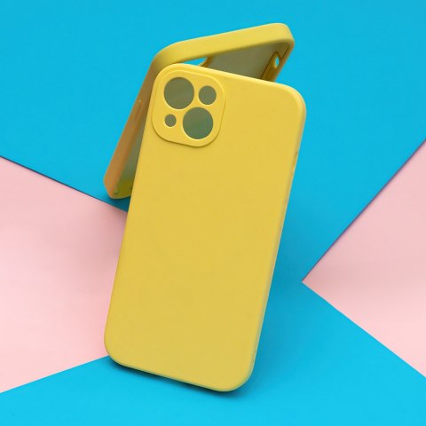 Nakładka Mag Invisible do iPhone 15 6,1" pastelowy żółty
