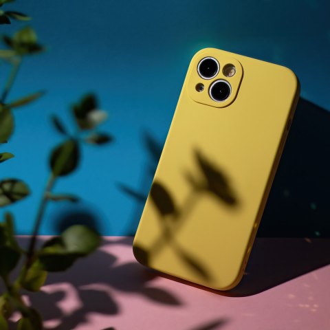 Nakładka Mag Invisible do iPhone 15 6,1" pastelowy żółty