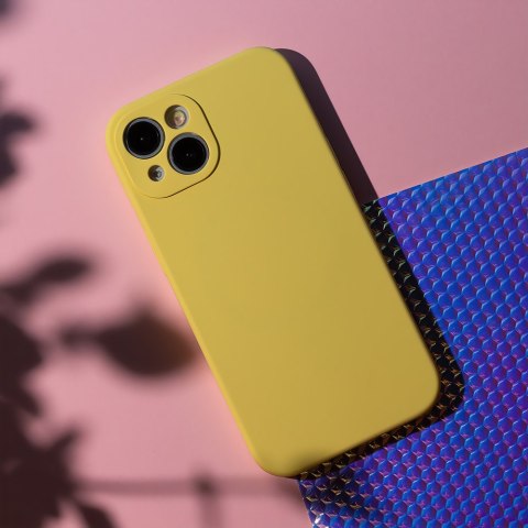 Nakładka Mag Invisible do iPhone 15 6,1" pastelowy żółty