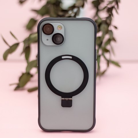 Nakładka Mag Ring do iPhone 15 Plus 6,7" czarna