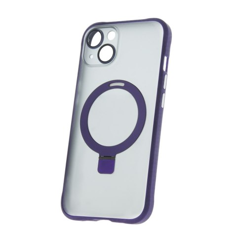 Nakładka Mag Ring do iPhone 15 Pro Max 6,7" fioletowa