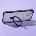 Nakładka Mag Ring do iPhone 15 Pro Max 6,7" fioletowa