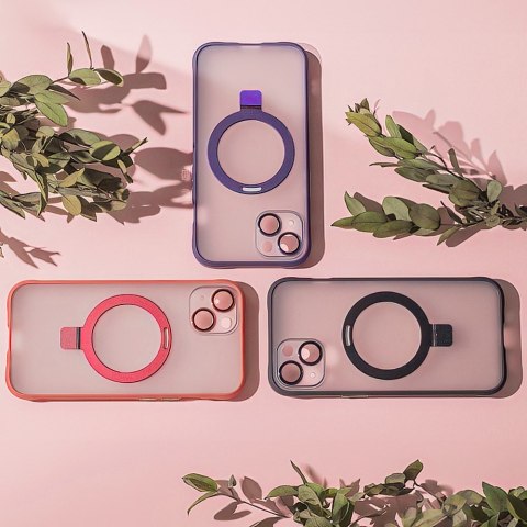 Nakładka Mag Ring do iPhone 15 Pro Max 6,7" fioletowa