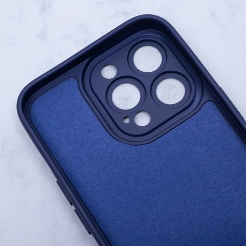 Nakładka Silicon Mag do iPhone 15 Pro Max 6,7" ciemnoniebieska