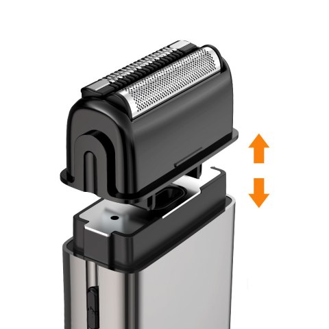 XO maszynka bezprzewodowa do golenia CF8 szara