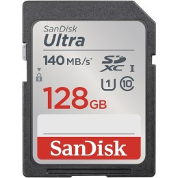 SanDisk karta pamięci 128GB Ultra SDXC 128GB 140MB/s UHS-I Class 10