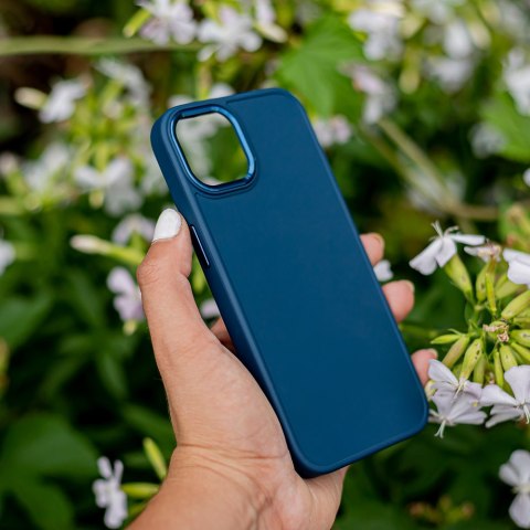 Nakładka Satin do Samsung Galaxy S23 FE ciemnoniebieska
